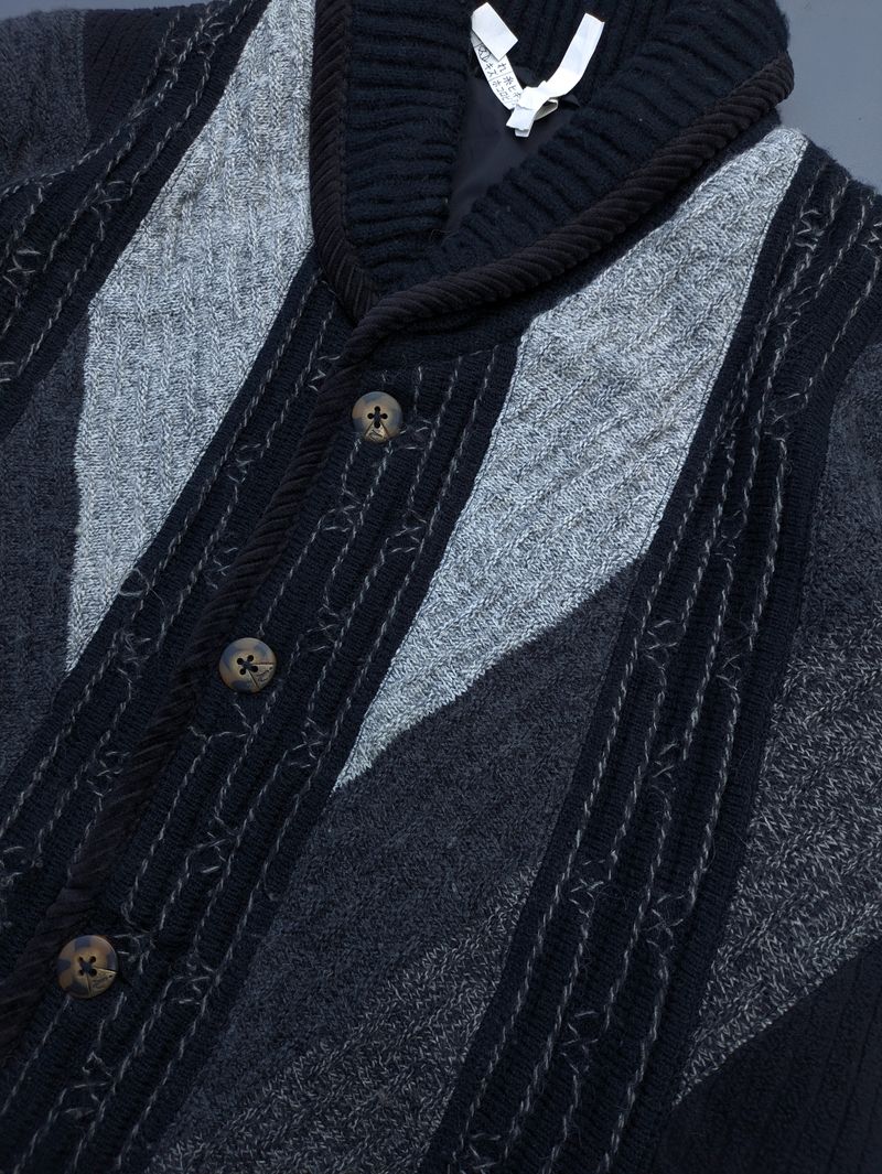 VINTAGE WOOL KNIT JAPAN JACKET, foto 4