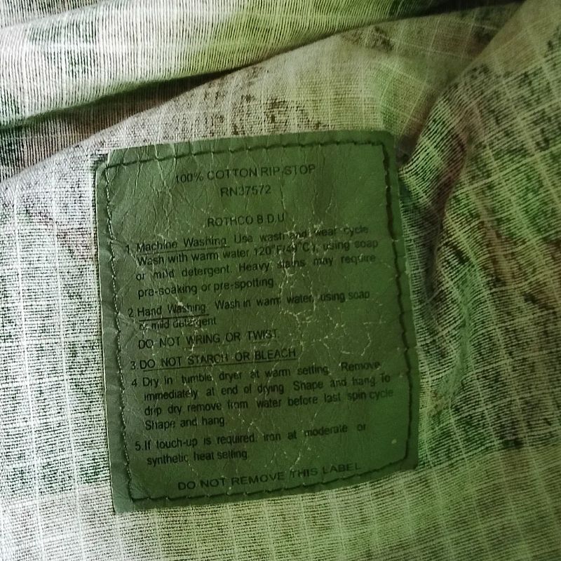 BDU Woodland Camo US Army, foto 9