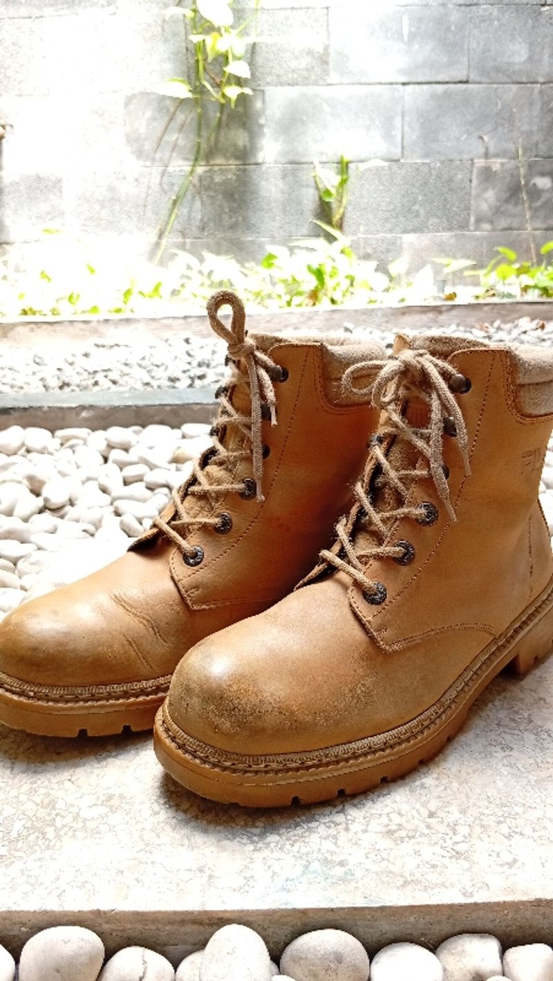 FILA Yellow Boots Made in Latvia, foto 5
