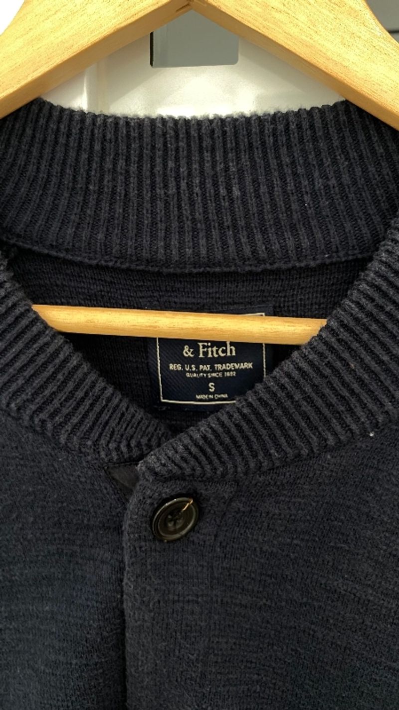 ABERCROMBIE&FITCH Sweater Navy, foto 2