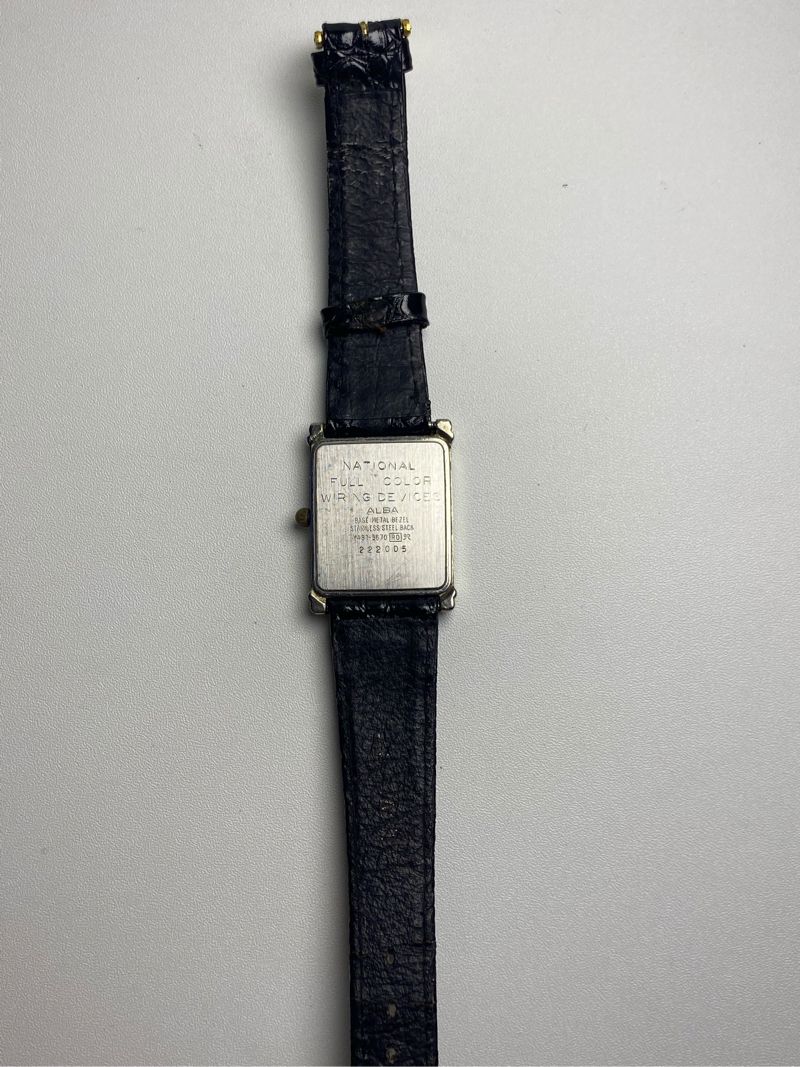 JAM TANK ALBA BY SEIKO BLACK DIAL, foto 5