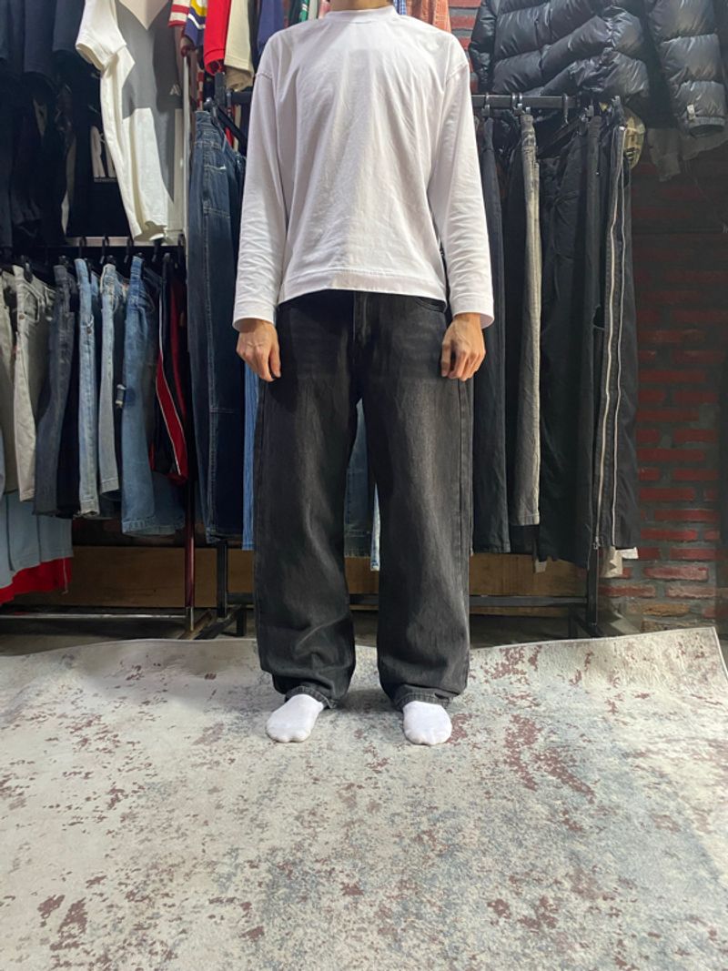 Baggy Jeans 7cc Y2k Black, foto 2