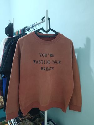 Crewneck orange