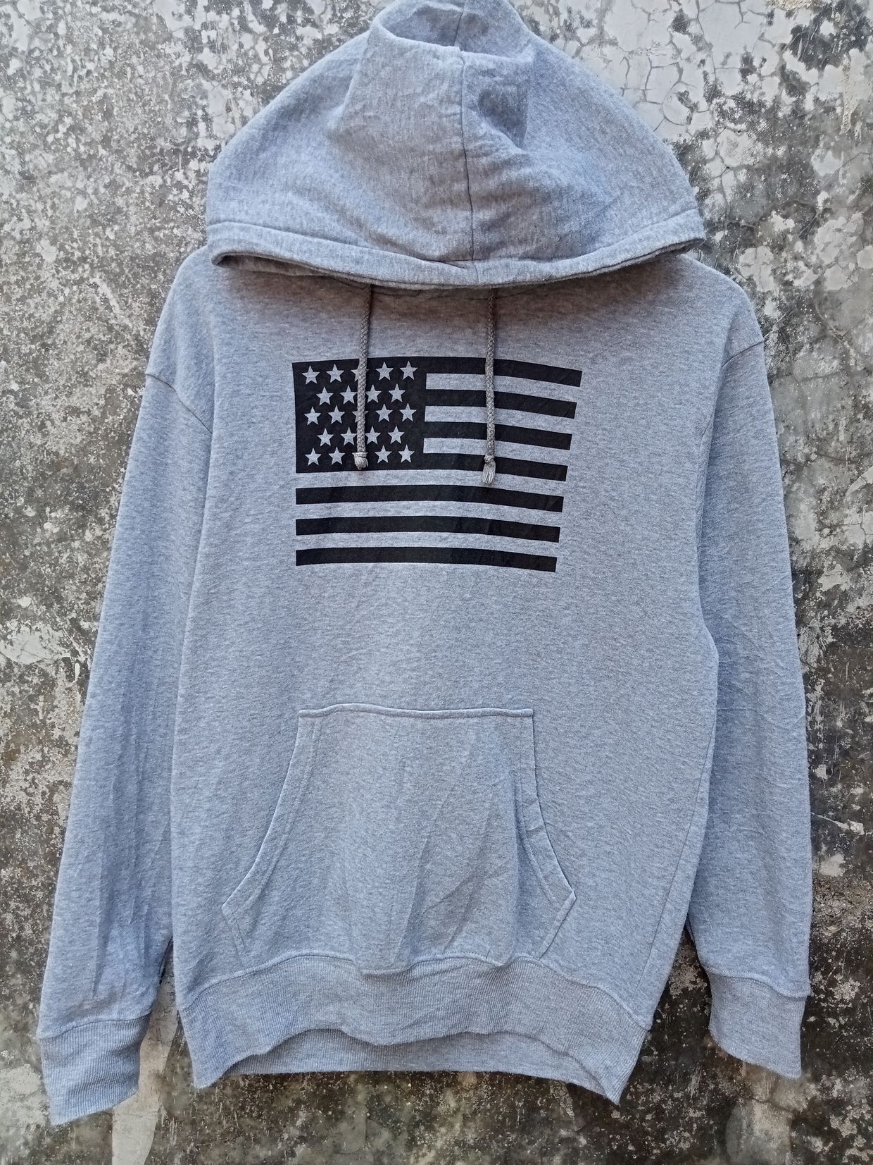 Los Angeles Apparel Vintage Puffer jacket Pria silver