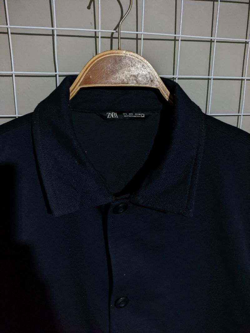 Zara Overshirt Flannel Jacket, foto 6