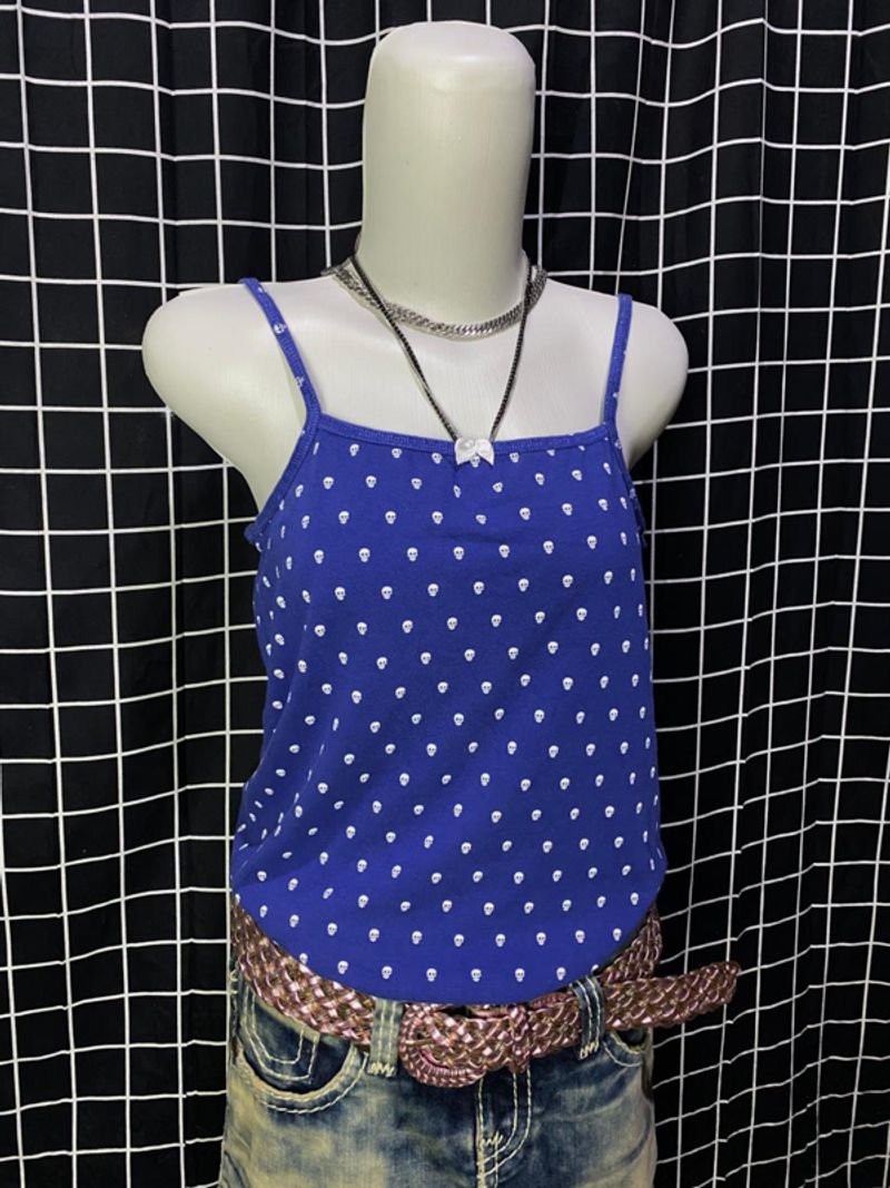 y2k world wide love tank top, foto 2