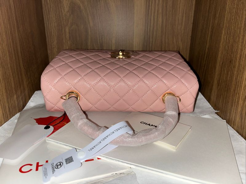 Chanel coco handle medium caviar leather, foto 2