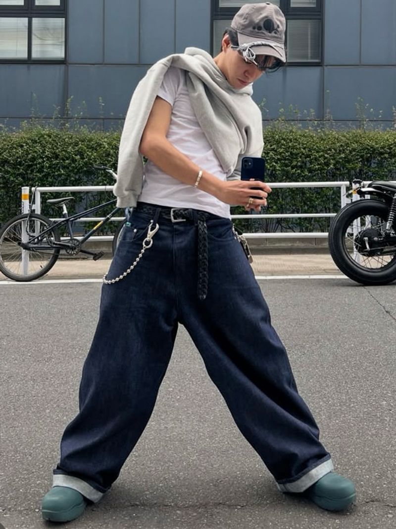 8 SECOND DARK BLUE JEANS, foto 4