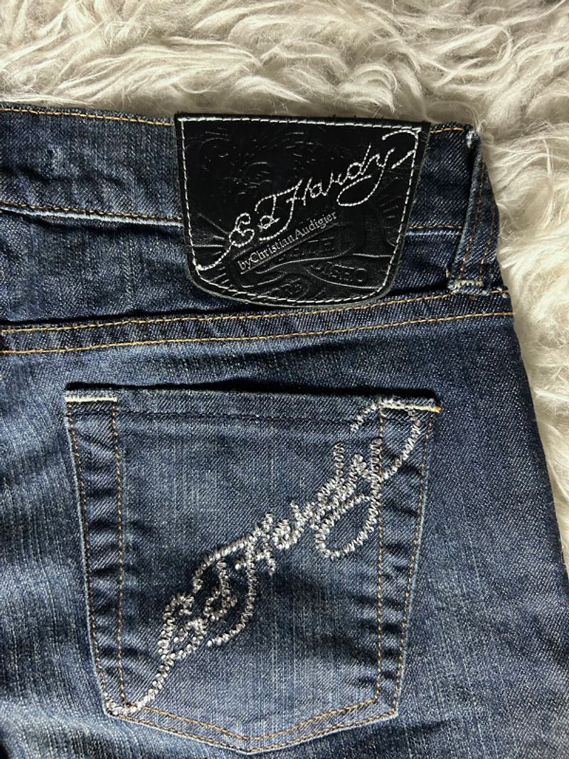 Ed Hardy Slim Flare Jeans, foto 5