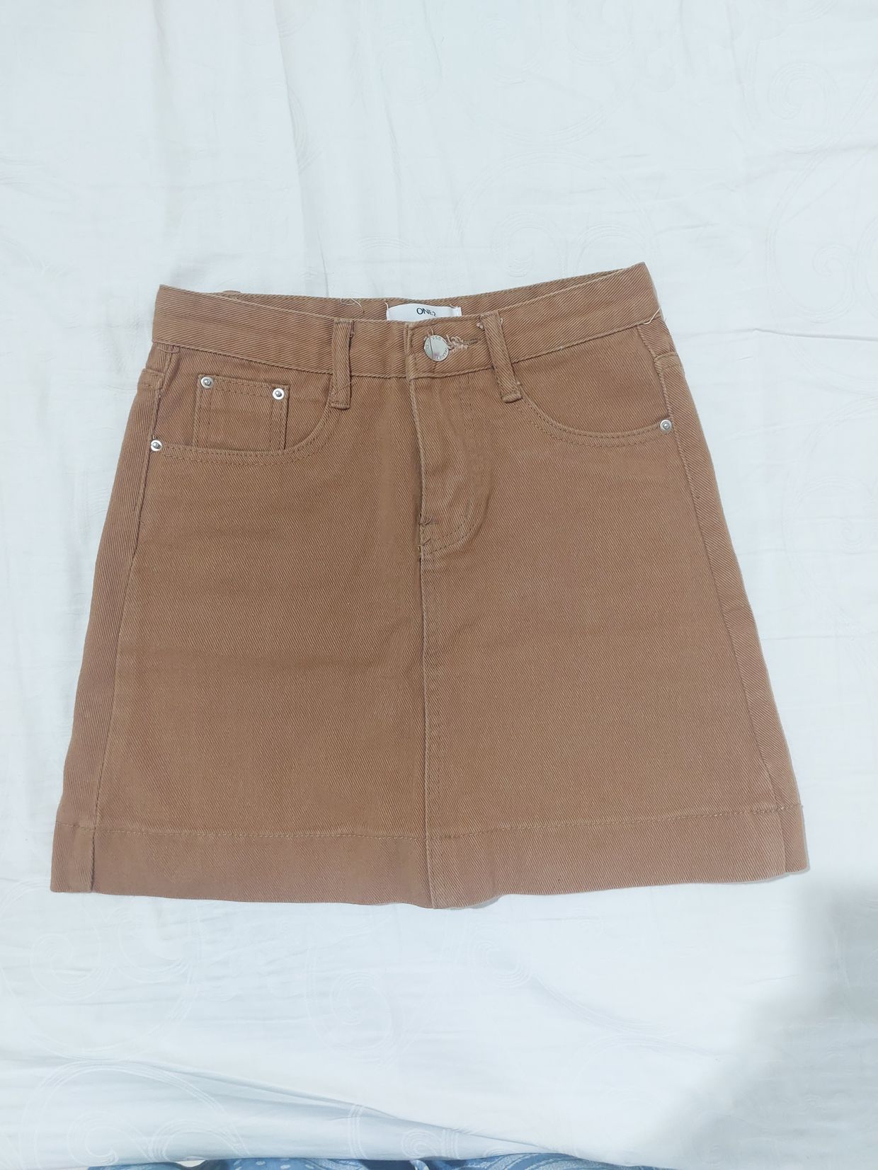 Casual Skirt Wanita brown