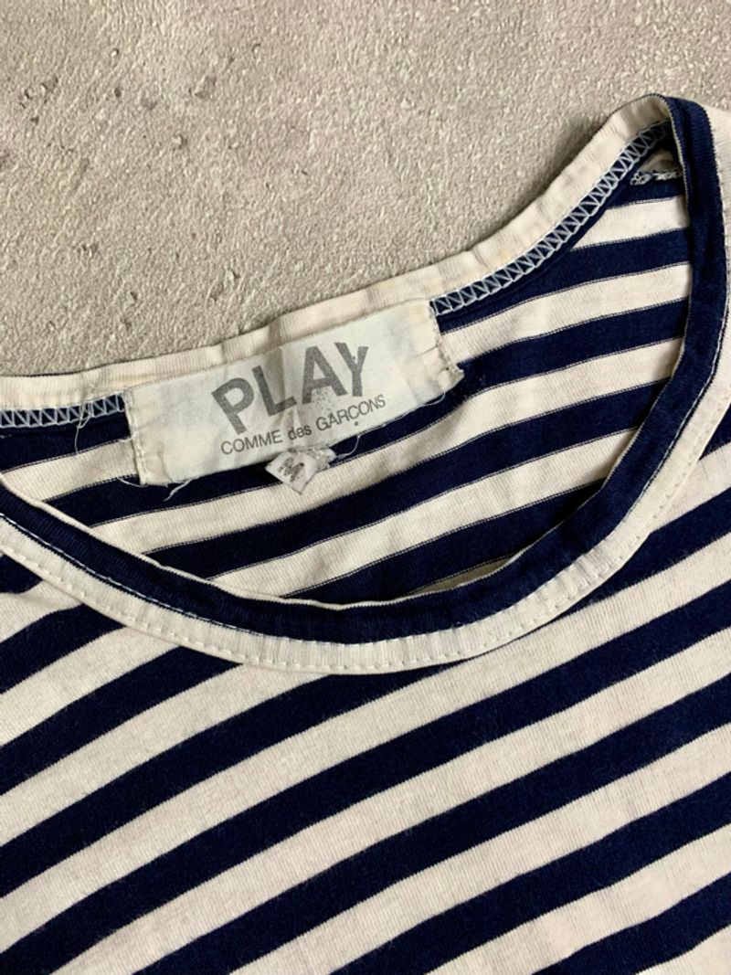 Play comme des garcons stripe longsleeve, foto 5
