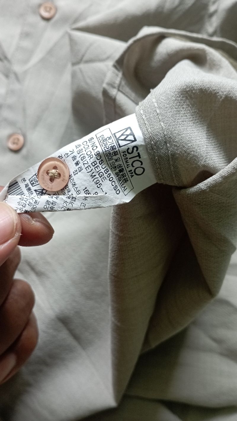 Kemeja Open Collar - STCO, foto 4