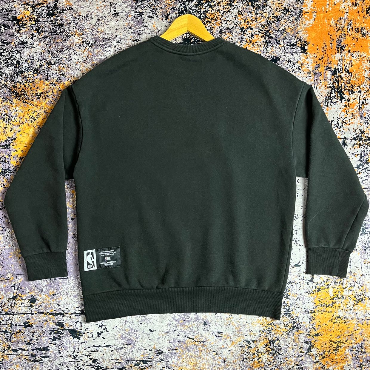 Sportswear Sweatshirt Pria black, foto 3