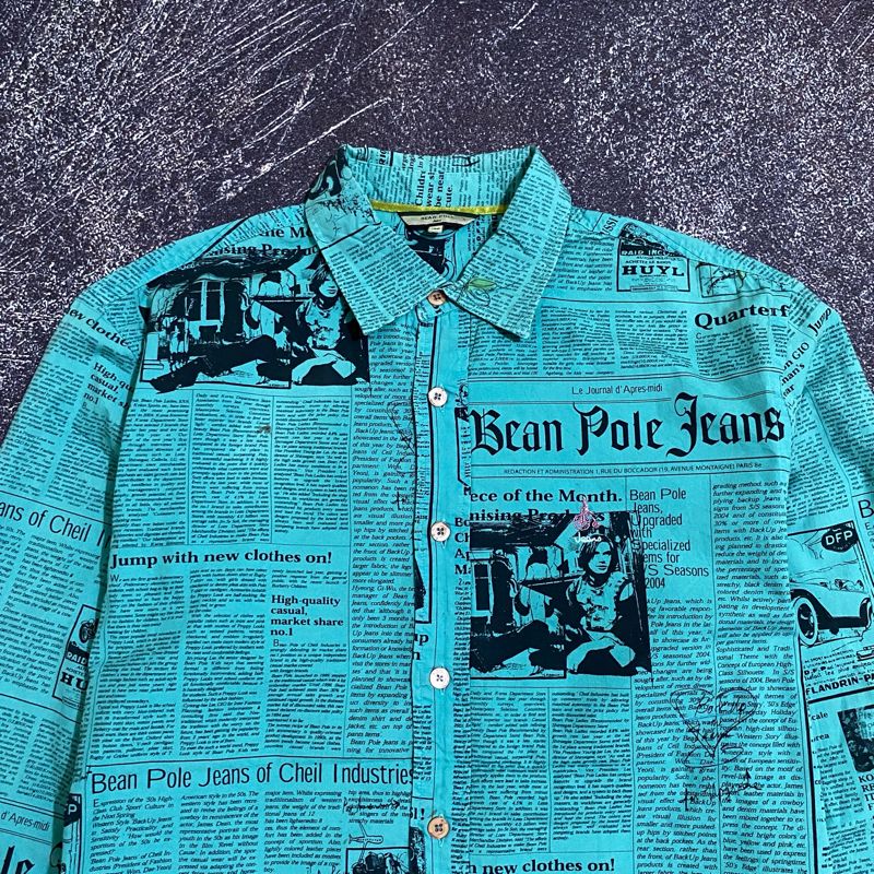 Beanpole newspaper shirts, foto 2