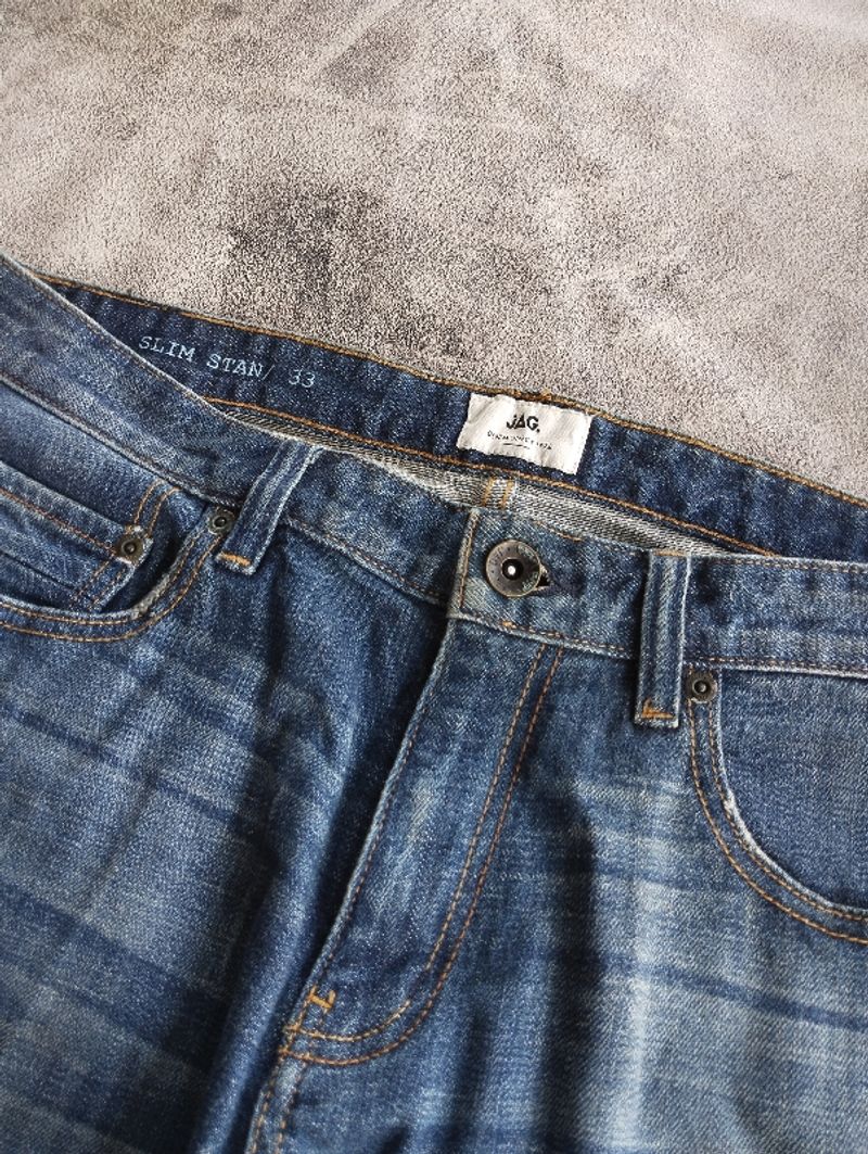 Selvedge accent Jeans Fading, foto 5