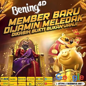 Daftar di‎ BENING4D lgsg Dapat‎ B0nus Hingga‎ 200k
