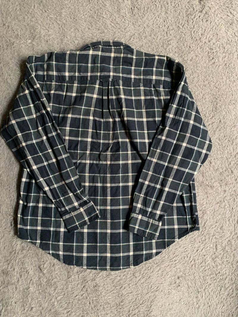 Pendleton Flannel Cotton Button Up Shirt Kemeja Panjang, foto 4