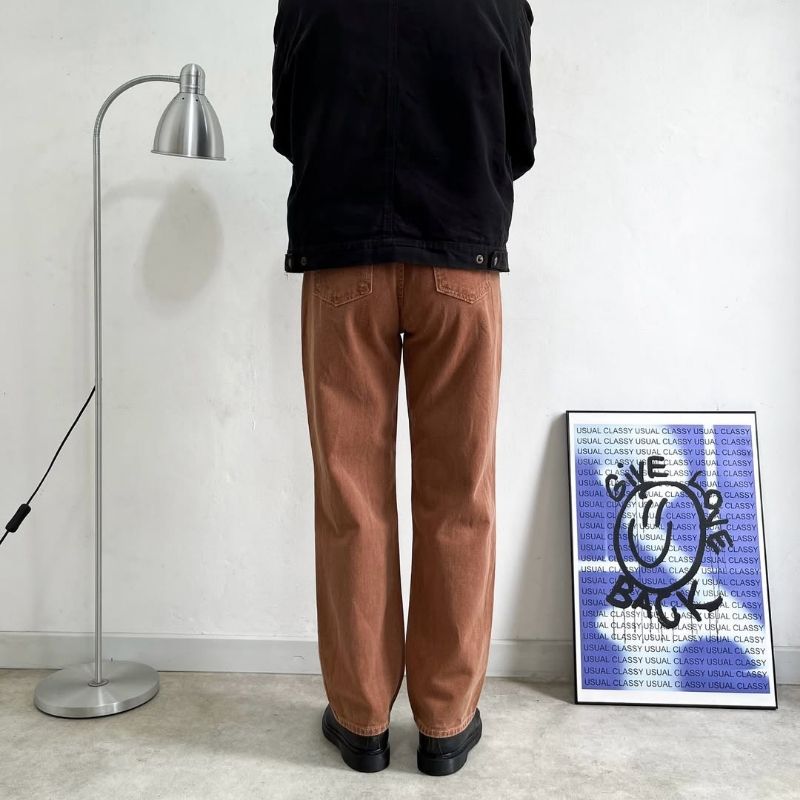 Select denim longpants washed orange jeans, Regular

Straigh, foto 3