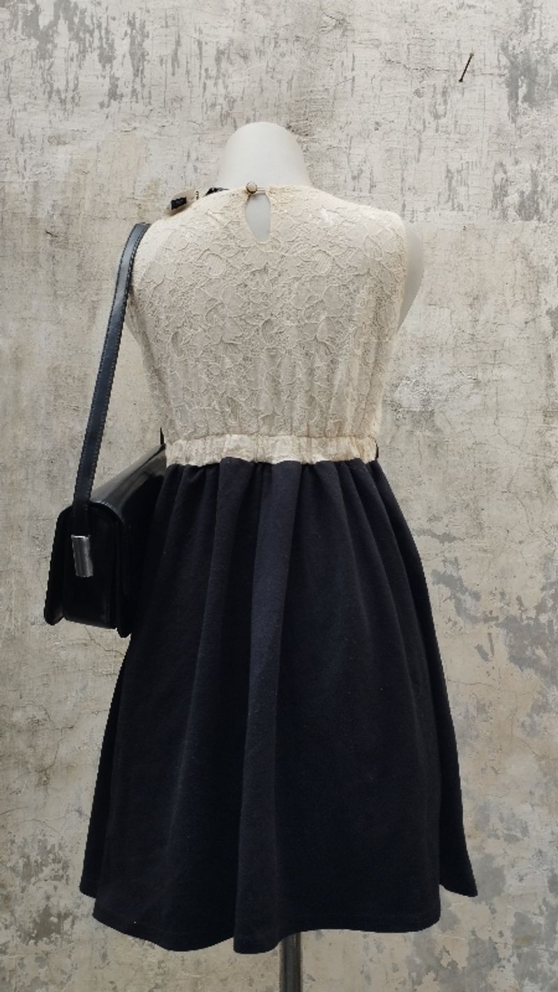 mini dress with romantic lace y2k, foto 5