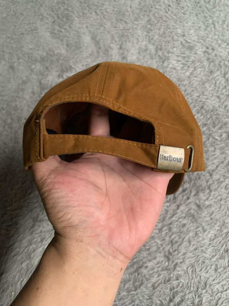 Barbour x Alexachung cap wax topi simple, foto 7