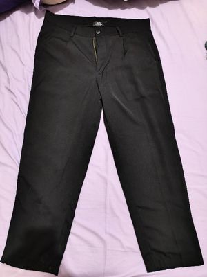 Bershka black long pants