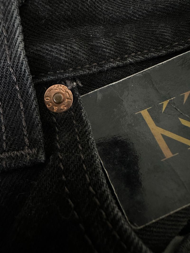 Levis 501 Black Jeans, foto 5