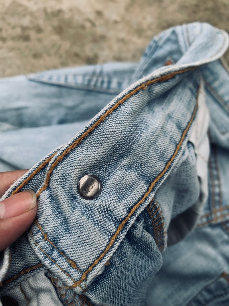 Levi’s 502 Light Wash Jeans Preloved, foto 3