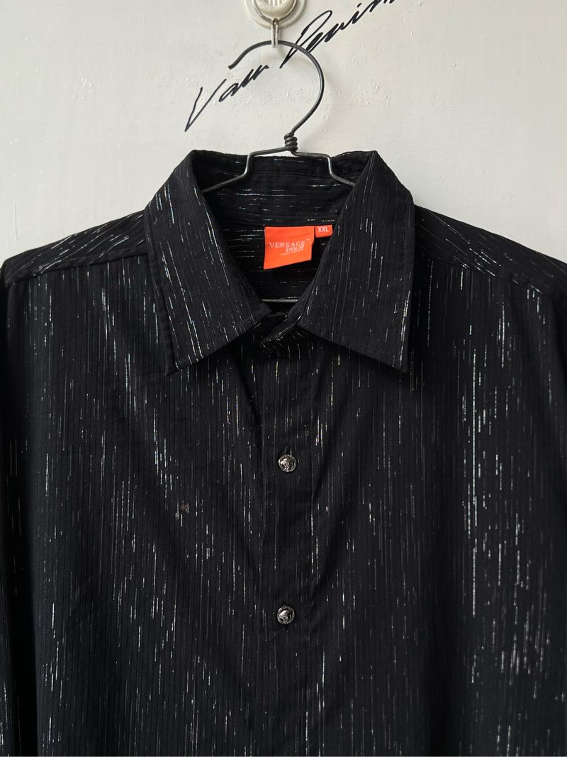 VERSACE DOLM Black Glitter Shirt, foto 3