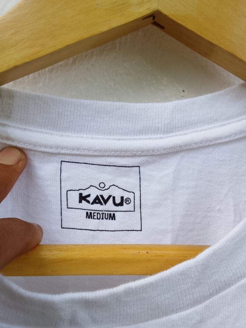 Kavu t shirt putih, foto 4