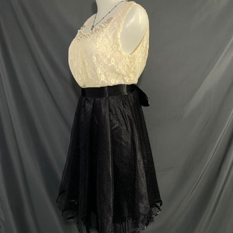 MESSAGE LACE EVENING TIE DRESS, foto 4