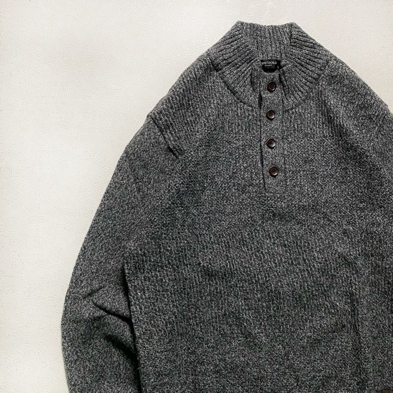TREMOLO HALFBUTTON KNIT SWEATER, foto 3