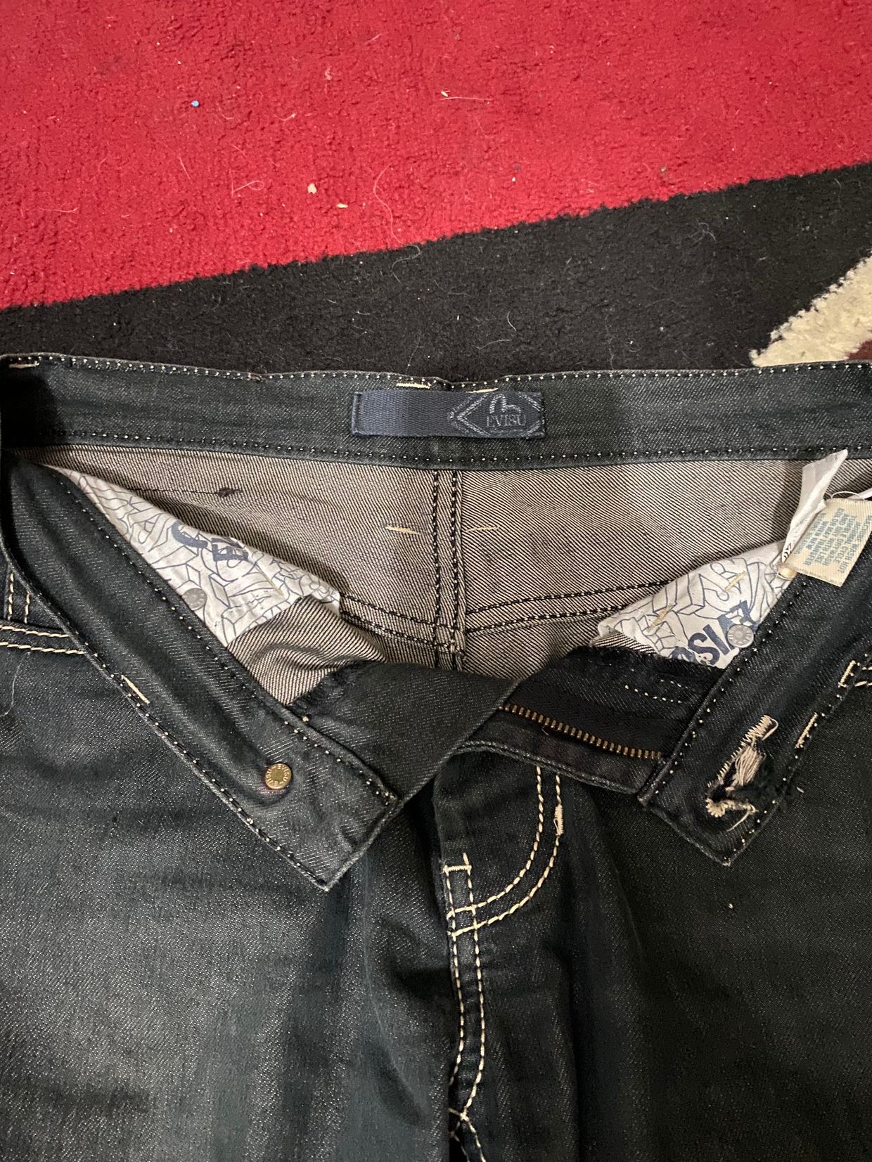 Evisu Vintage Short Pria black, foto 4