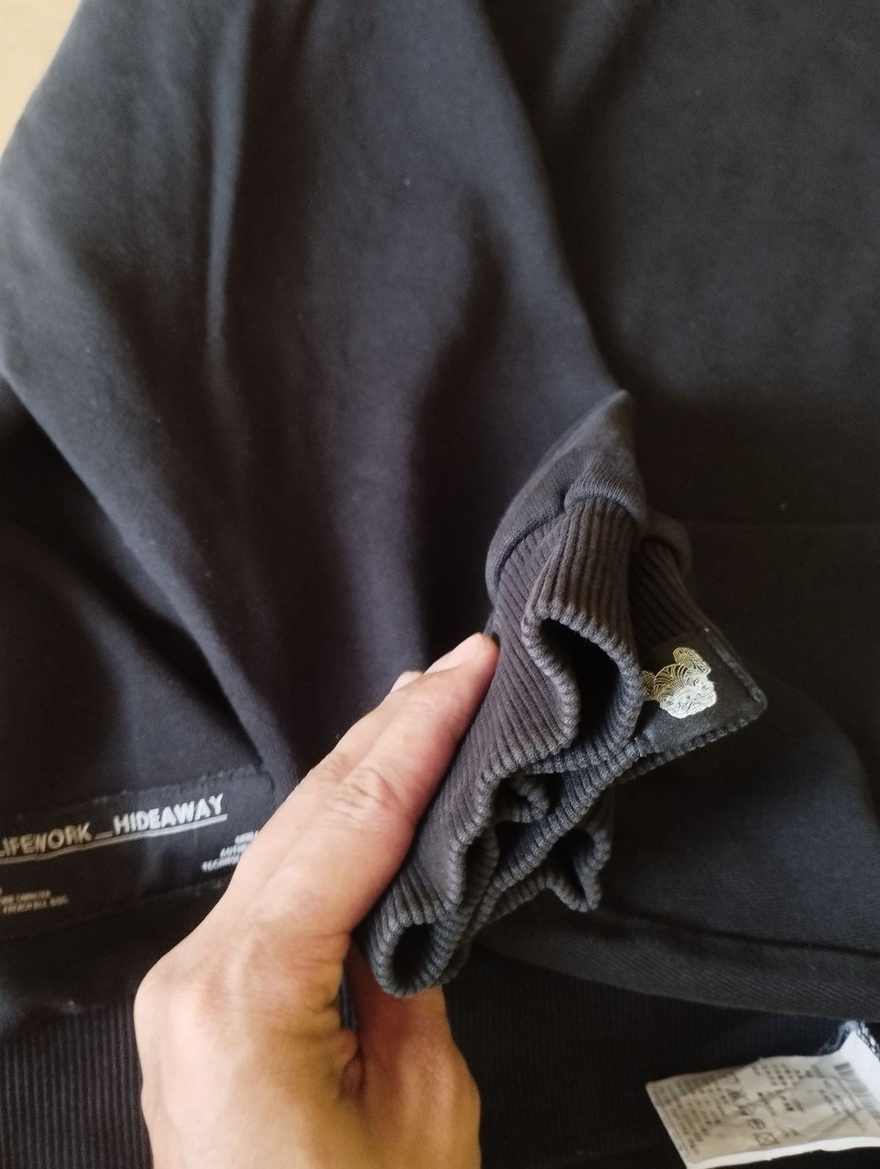 Life Work Casual Sweater Pria black, foto 5