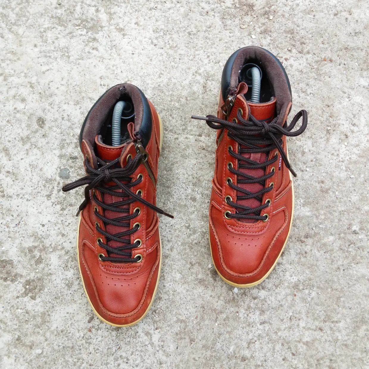 VANS Casual Boots Pria red