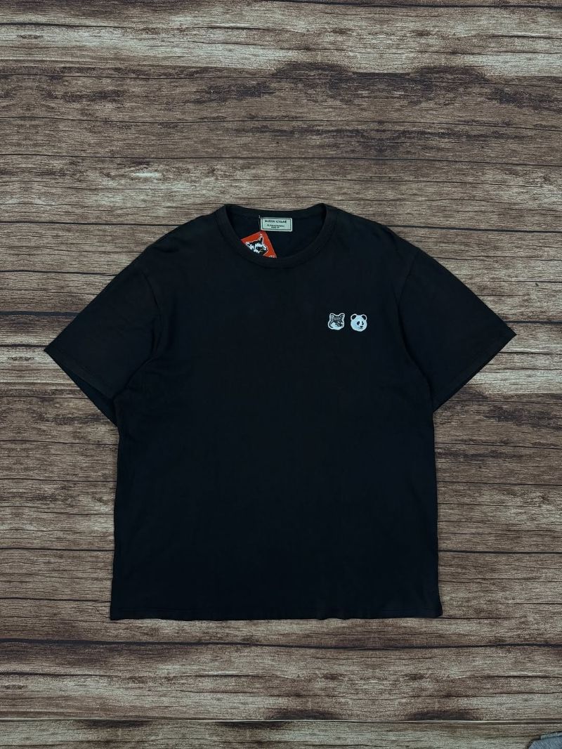 maison kitsune fox bear head tshirt #JLTS60, foto 2