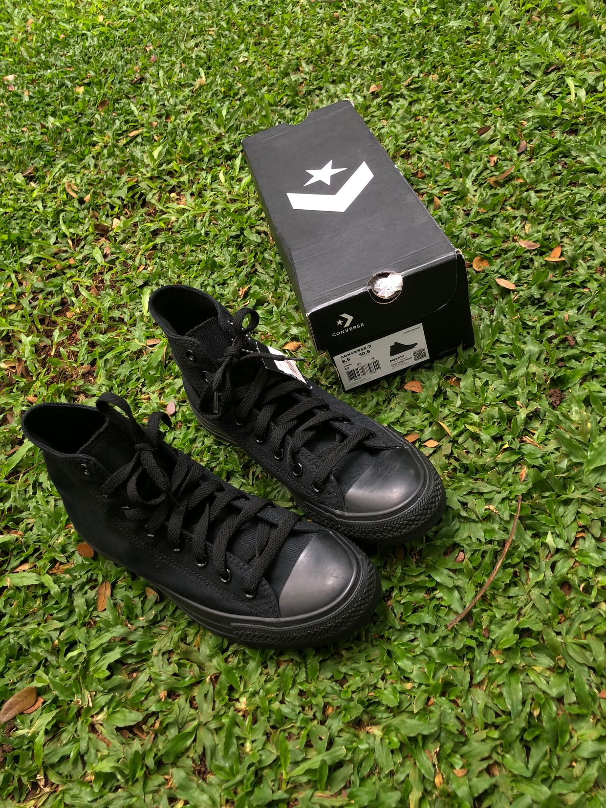 Converse Grunge Indie Sneakers Pria black