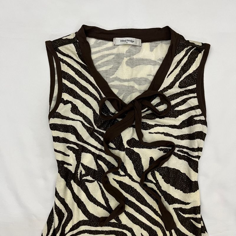 zebra pattern top, foto 2