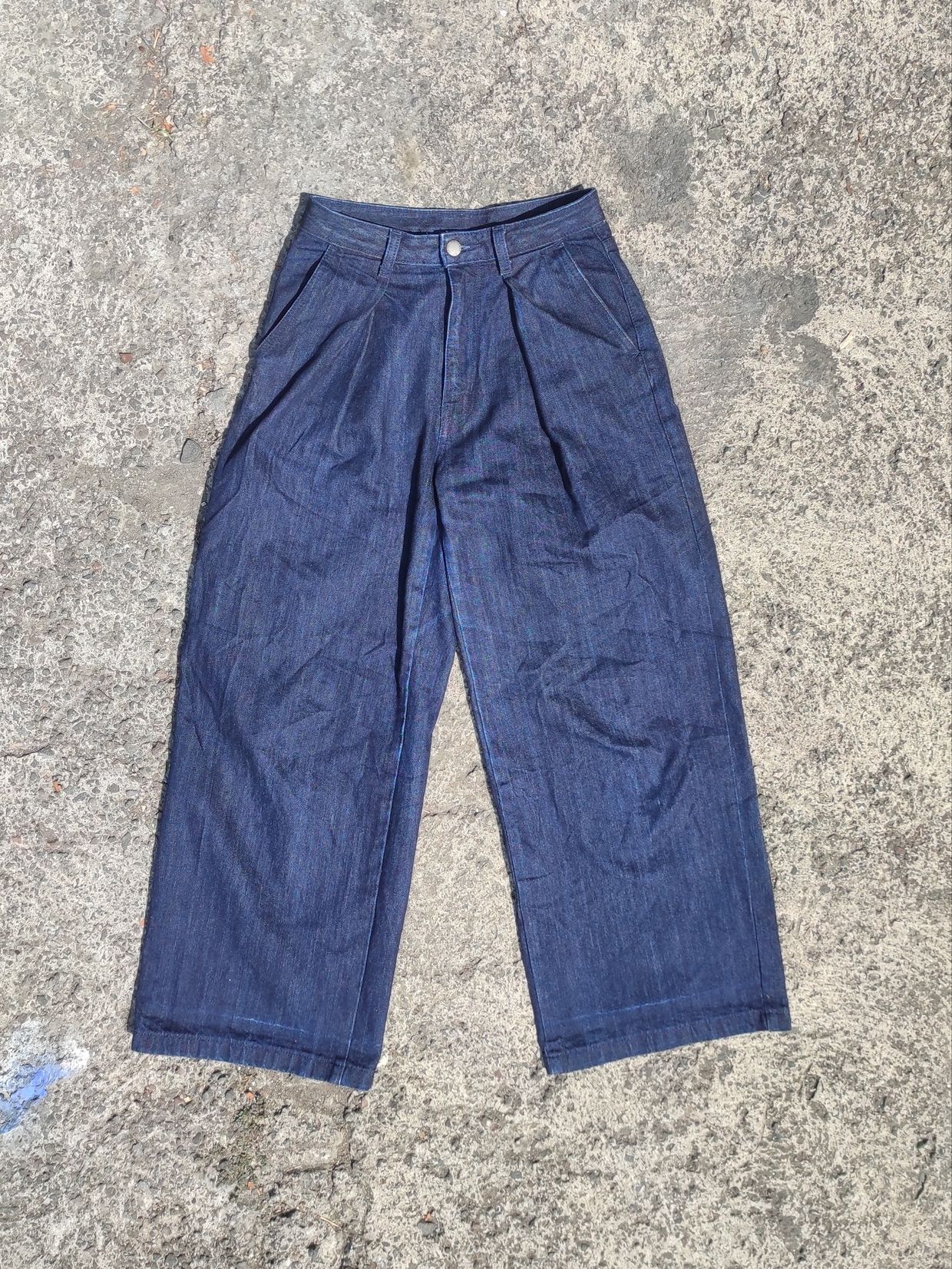 Uniqlo Y2K Jeans Pria navy
