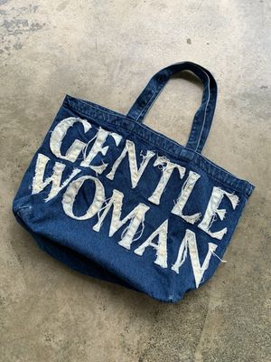 Gentle Women Denim Tote Bag