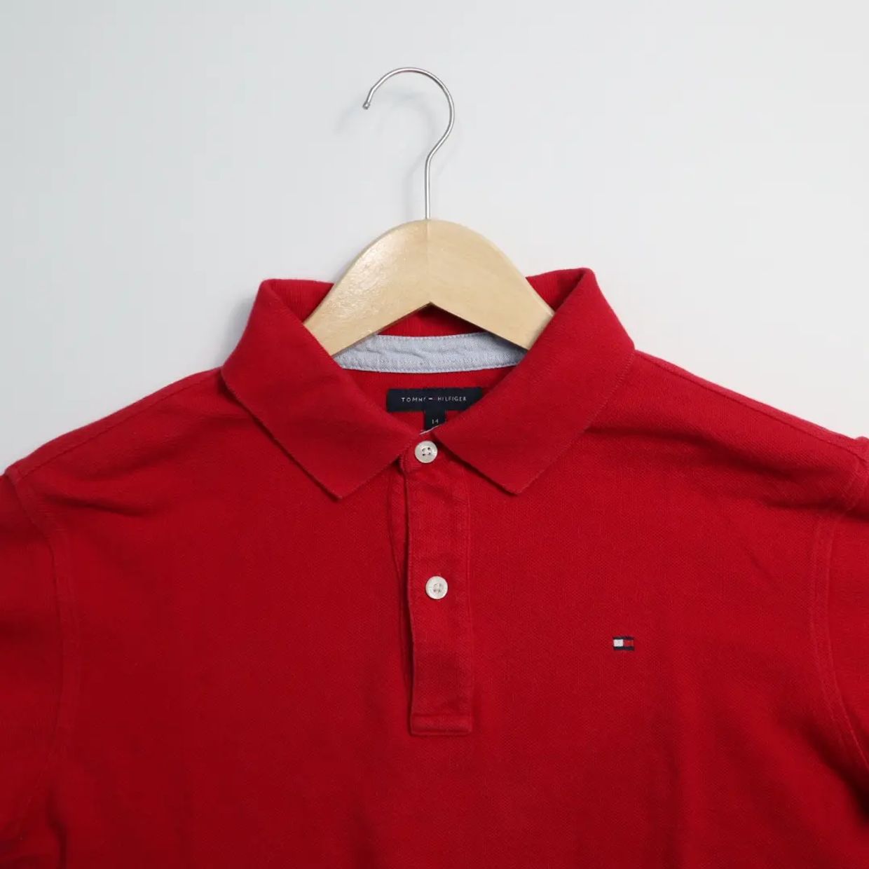 Tommy Hilfiger Casual Polo shirt Pria red