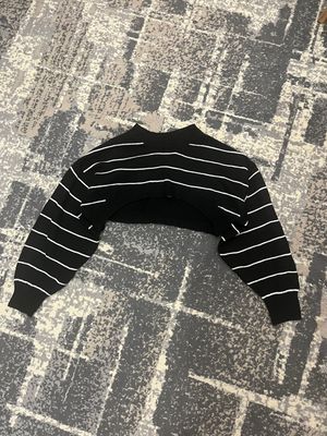 Crop Top Garis Garis by Mango