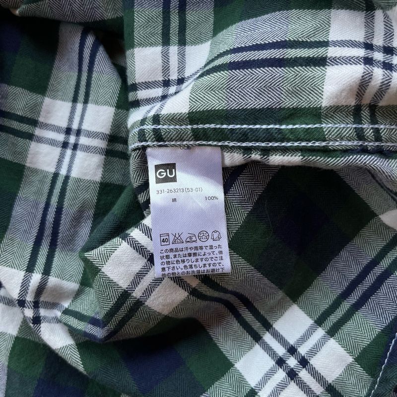 GU Flannel Shirt, foto 7