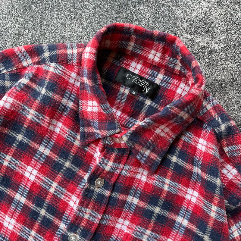 Cricross Design Flannel Shirt, foto 4