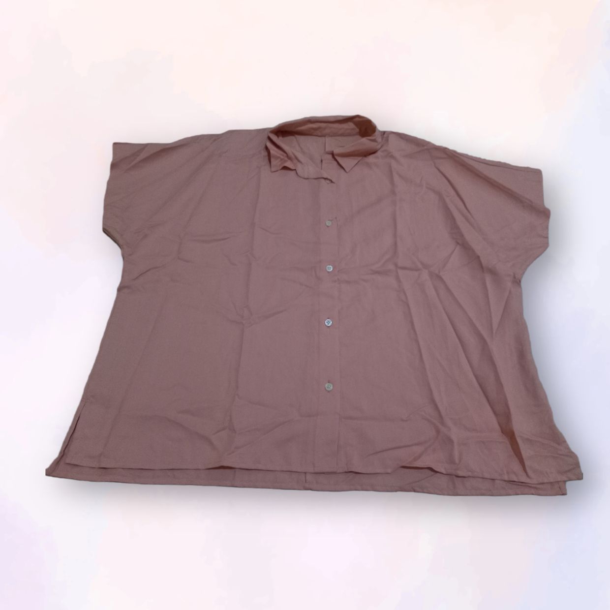 Casual Blouse Wanita orange
