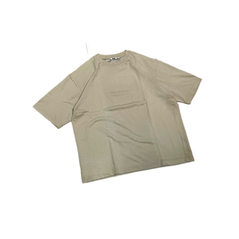 Uniqlo Airism Plain Beige Oversize Tee, foto 2