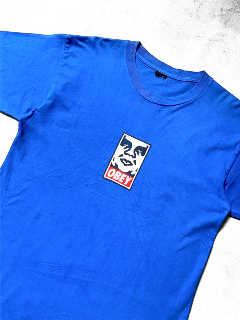 Obey Signature Icon Face Tshirt, foto 2