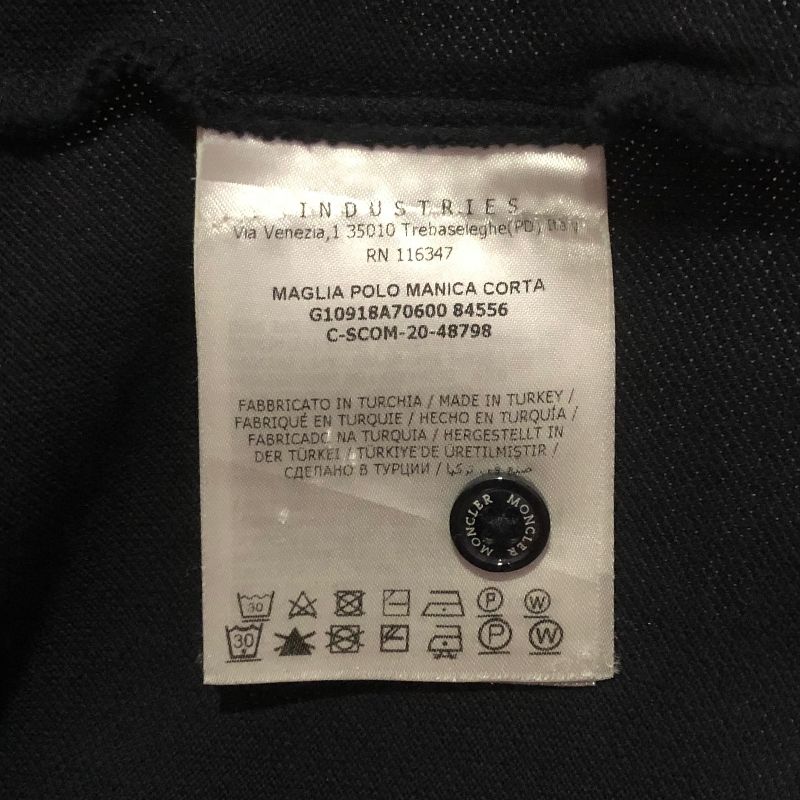 Kaos polo moncler pique, foto 5