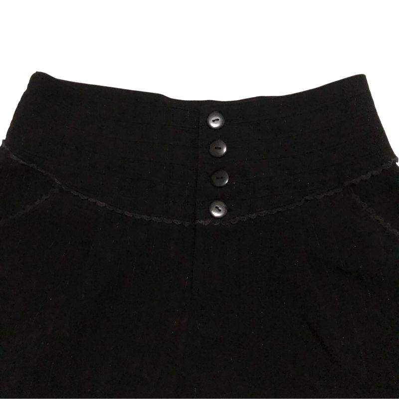 Celana hitam vintage, foto 3