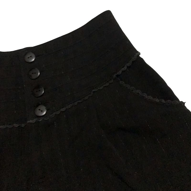 Celana hitam vintage, foto 5