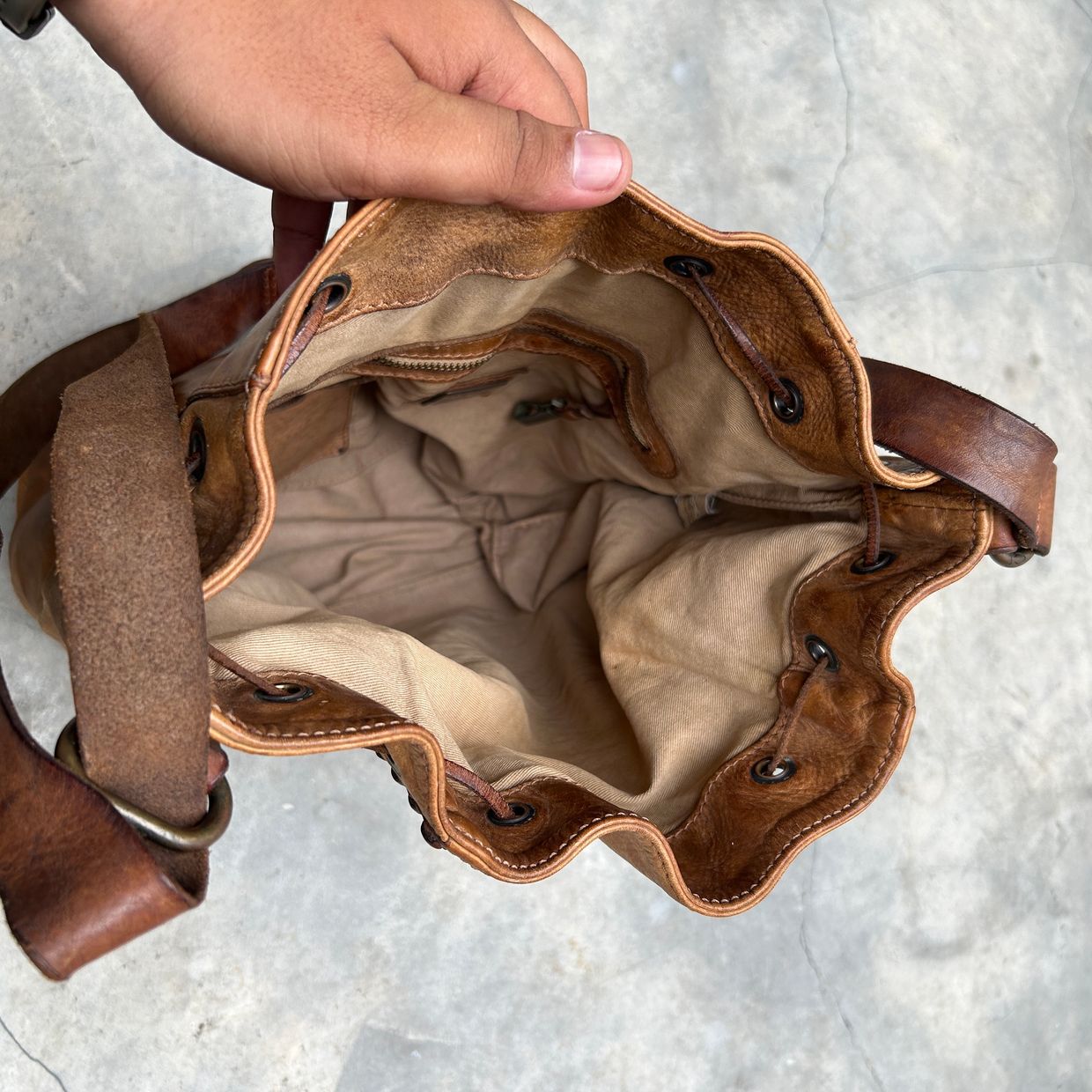 Vintage Bag Pria brown, foto 6